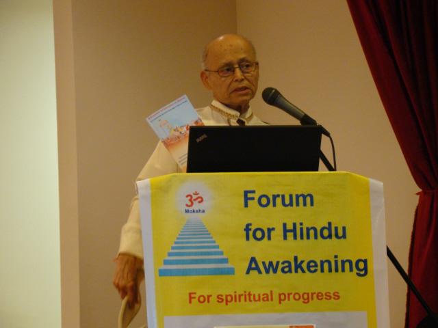 A Souvenir was published at the hands of Mr. Prabhakar Joshi, a long time Hindu activist